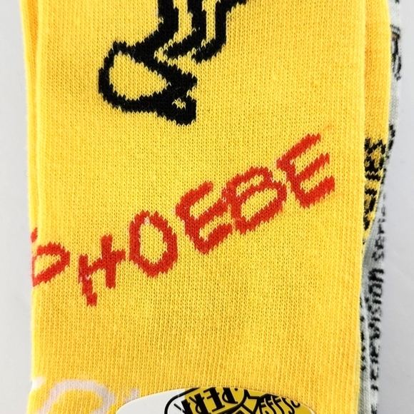 FRIENDS The TV Series Central Perk Men 3 Pack Crew Socks Multi-Color Size 8-12 - Picture 9 of 15